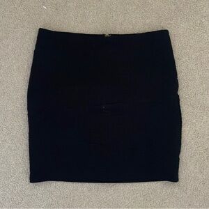 Black mini skirt High Waisted